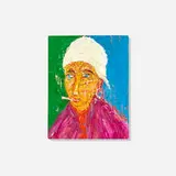 Michel Kouliche, Le Gitan, 1992, oil on canvas panel
