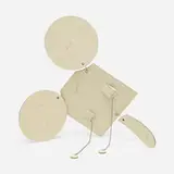 Claes Oldenburg, Geometric Mouse, Scale D "Home-made", 1971, offset lithograph on die-cut paper with stainless steel wire hinges and beads, offset lithograph on paper