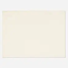 Mel Bochner, Center Estimated and Measured, 1972, watercolor on paper