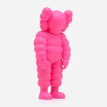 What Party (Pink) by Kaws, 2020, painted cast vinyl, sold Oct 2021