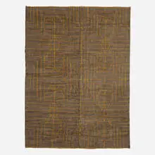 Pile carpet by Contemporary, c. 2010, hand-knotted wool, sold Oct 2021