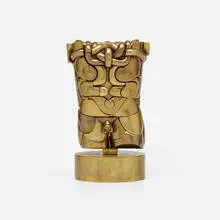 Goliath by Miguel Ortiz Berrocal, 1968-72, brass, sold Oct 2021