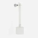 Canna Fioriti wall lamp, model 2703 by Piero Castiglioni and Roberto Menghi, 1981, glass, blown glass, enameled steel, sold Oct 2021