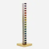 Yaacov Agam, Beyond the Visible - Multidimensional Tower, 1980, Polymorph screenprint on folded PVC multiple
