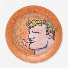 Robert Loughlin, Robert Mapplethorps [sic] Boyfriend, 2006, acrylic on enameled steel