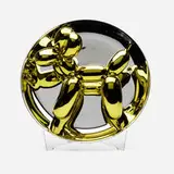 Jeff Koons, Balloon Dog (Yellow), sculpture