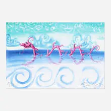 Kenny Scharf, Seeserpent, 2017, archival pigment print on cotton paper