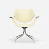MAA chair by George Nelson & Associates, 1958, fiberglass, chrome-plated steel, rubber, enameled aluminum, plastic, sold Sep 2021