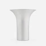 Russel Wright, Flared vase, c. 1940, spun aluminum