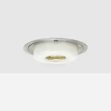 Henry Dreyfuss, Ceiling fixture from the 20th Century Limited Passenger Train, 1938, aluminum, glass, steel