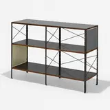 ESU 200-N by Charles and Ray Eames, 1950, birch plywood, zinc-plated steel, lacquered Masonite, lacquered birch, sold Sep 2021