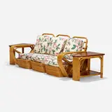 Paul Theodore Frankl, Sofa, model 3436 and pair of tables, model 1019