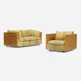 Milo Baughman, Settee and lounge chair