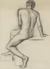 Valeri Sichkov, Untitled, pencil 89 x 63cm