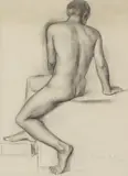 Valeri Sichkov, Untitled, pencil 89 x 63cm