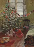 Sergej Zacharovič Gatin, Untitled, oil on canvas 108.5 x 78cm