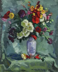 Evgeni Chuikov, Untitled, oil on board 96 x 79cm