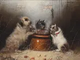 Edward Armfield, Untitled, oil on canvas 30.5 x 41cm (2)