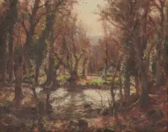 Garstin Cox, Untitled, oil on canvas 51 x 61cm