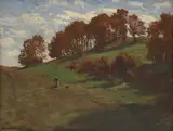 Hans Richard von Volkmann, Untitled, oil on canvas 34 x 44cm
