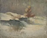 Edmund Greacen, Winter landscape