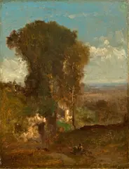 George Inness, Italian landscape