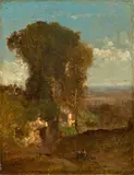 George Inness, Italian landscape