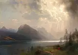 Hermann Herzog, Approaching storm