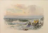 William Trost Richards, Seascape; Cornish Coast (2)