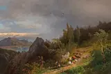Hermann Herzog, Escaping the storm