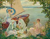 Edward Cucuel, Picnic on the Starnberger See