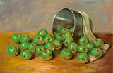 Walt Kuhn, Green Apples, oil on canvas