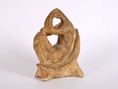 Set of Sculptures I by Josef Václav Schwarz, Around 1980, Patinated plaster, sold Oct 2020