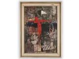Cyril Chramosta, Kosmos, 1963, Mixed media, paper
