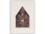 Pavla Mautnerová, The Sacred Space, 1986, Collage, cardboard