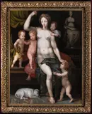 Vincent Sellaer, Allegory of Perfect Love, Around 1540, Oil on wood