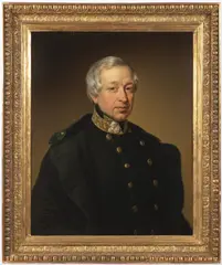 Franz Eybl, Portrait of a Man in Uniform, After 1849, Oil on canvas