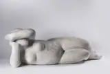Miroslav Vystrčil, Recumbent Nude, 1955, Plaster