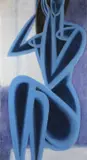 Miloslav Hájek, Nude, 1959, Oil on canvas