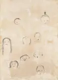 Norbert Schwontkowski, Ohne Titel, 1996, Mischtechnik auf Leinwand