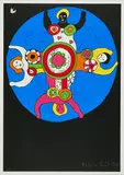 Niki de Saint Phalle, Nana Fontaine, Farbserigrafie auf Velin