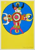 Niki de Saint Phalle, Nana Fontaine, Farbserigrafie auf Velin