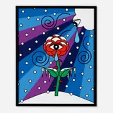 Hein Koh, Winter Rose with Teardrop, 2019, archival pigment print on Epson Luster in artist's frame