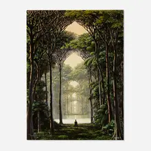 Tomás Sánchez, En el paisaje interior, 2022, archival pigment print in colors on 305gsm Hahnemühle Photo Rag Ultra Smooth