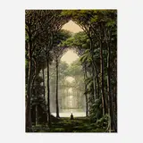 Tomás Sánchez, En el paisaje interior, 2022, archival pigment print in colors on 305gsm Hahnemühle Photo Rag Ultra Smooth