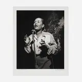 Herman Leonard, Billie Holiday, NYC, silver print