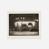 Louis Clyde Stoumen, Black Cat, vintage gelatin silver print mounted to matboard