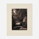 Jerry Uelsmann, Untitled (The Philosopher's Desk)
