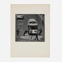 Cable Car, San Francisco by Max Yavno, gelatin silver print mounted to matboard, sold Mar 2023