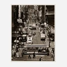 Max Yavno, Powell Street, San Francisco, gelatin silver print